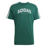 Graphic T-shirt Herrer - grøn, hvid