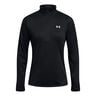 Tech 1/2 Zip Shirt,Lang&aelig;rmet Damer-Sort