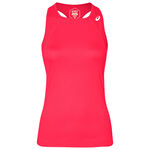 ASICS Tøj ASICS Club Tanktop Damer-Koral,Hvid