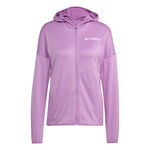 adidas Tøj adidas Terrex XPR Light Fleece Løbejakke Damer-Lilla