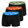 Everyday Cotton Stretch Boksershorts Pakke Med 3 Herrer-Sort,Lysegrøn