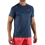 Endless Tøj Endless Feisty Hexagon T-shirt Herrer-Blå