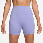 Nike Tøj Nike Dri-FIT One 5in Pantaloncino Attillato Donna - Lilla,Nero