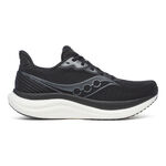 Saucony L&oslash;besko Saucony Triumph 23 Wide Neutral Sko Herrer-Sort,Hvid