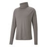 Cloudspun High Neck Longsleeve Shirt, lang&aelig;rmet Herrer - gr&aring;, 