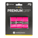 Tennis-Point Overgrips Tennis-Point Premium Grip Pakke Med 3-Pink