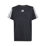 adidas Tøj adidas Training Essentials 3 Stripes T-shirt Børn-Sort,Hvid