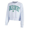 Court Heritage Phoenix Fleece Oversized Crew High Rise Sweatshirt Damer - lysegrå, 