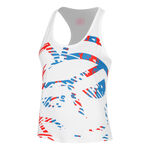 BIDI BADU Tøj BIDI BADU Tadisa Lifestyle Tanktop Damer-blå,rød