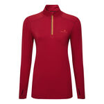 Ronhill T&oslash;j Ronhill Core Thermal 1/2 Zip L&oslash;betr&oslash;je Damer-R&oslash;d
