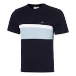 Lacoste T-shirt Lacoste TEE-SHIRT T-shirt Herrer-m&oslash;rkebl&aring;, hvid