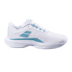 Babolat Tennissko Babolat Jet Tere 2 Allcourt-sko Damer-Hvid,Turkis