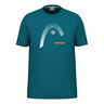 Carl T-shirt Herrer-Petrol
