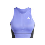 adidas Tøj adidas Crop Pro Tanktop Damer-Syren,Flerfarvet