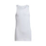 Club Tanktop Pige-Hvid