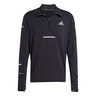 adi365 Warm Half-Zip Løbetrøje Herrer - sort, 