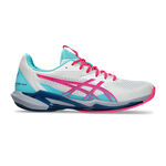 ASICS Padel-sko ASICS Solution Speed FF 3 Padelsko Herrer-Hvid,Pink