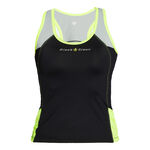 Black Crown Tøj Black Crown Santander T-shirt Damer-Sort,Lime