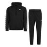 Club Fleece GX Træningsdragt Herrer - sort, hvid