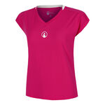 Quiet Please Tøj Quiet Please Create Volley T-shirt Damer-Pink,Hvid