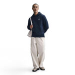 Nike Tøj Nike Club Hættetrøje Herrer-Mørkeblå