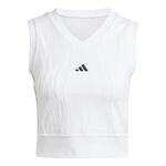 adidas Tøj adidas Crop Pro Tanktop Damer - hvid, 