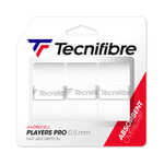 Tecnifibre Overgrips Tecnifibre Players Pro 3er Pakke Med 3-Hvid
