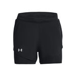 Under Armour T&oslash;j Under Armour Fly By Elite 2in1 Shorts Damer - sort, 