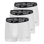 Nike Boksershorts Nike Essential Cotton Stretch Trunk Boksershorts - Pakke med 3 Herrer-hvid, hvid