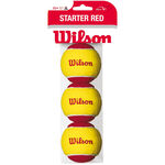 Wilson Tennisbold Wilson Starter Balls (Stage 3) Pose Med 3