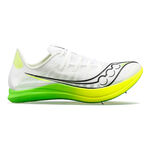 Saucony Løbesko Saucony Terminal VT Spikes Damer-Hvid,Neongrøn