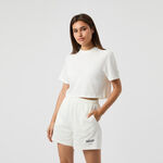 Björn Borg Tøj Björn Borg Studio Oversized Cropped T-shirt Damer-Creme