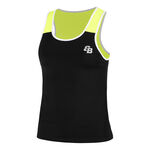 BB by Belen Berbel Tøj BB by Belen Berbel Shanghai Tanktop Damer-Sort,Neongul