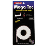 Tourna Overgrips Tourna Mega Tac Pakke Med 3-Hvid