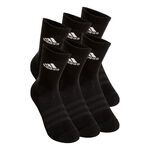 adidas Tøj adidas Crew Sportswear Ankle Sportssokker Pakke Med 6-Sort,Hvid