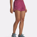 Under Armour T&oslash;j Under Armour Fly By 3in L&oslash;beshorts Damer-Rosa,Rosa
