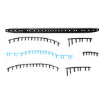 Babolat Ketchertilbehør Babolat BG PD 107 Sæt Øskenbånd-Sort