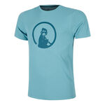 Quiet Please Tøj Quiet Please Create Trainings T-shirt Herrer-Lyseblå,Petrol