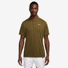 Court Dri-Fit Solid Polo Herrer-Oliven