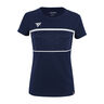 Team Tech T-shirt Damer-Mørkeblå
