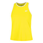 Racket Roots Tøj Racket Roots Teamline Racerback Tanktop Damer-Gul
