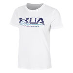 Under Armour Tøj Under Armour UA Vintage Performance T-shirt Damer-Hvid