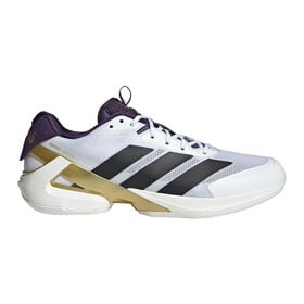 Billede af Adizero Ubersonic 5 Allcourt-sko Herrer-Hvid Aluminium,Guld