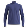 Essential Thermal Midlayer 1/2 Zip Løbetrøje Herrer - blå, 