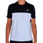 Sergio Tacchini T-shirt Sergio Tacchini Caspio PL T-shirt Herrer - sort, lysebl&aring;