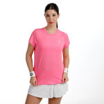 BIDI BADU Tennist&oslash;j BIDI BADU Crew 2.0 T-shirt Damer-pink