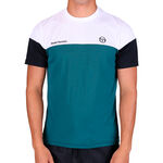 Sergio Tacchini Tennist&oslash;j Sergio Tacchini Prave 024 PL T-shirt Herrer - hvid, petrol