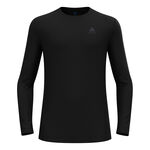 Odlo T&oslash;j Odlo Merino 160Crew Shirt,Lang&aelig;rmet Herrer-Sort