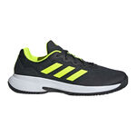 adidas Tennissko adidas GameCourt 2 Allcourt-sko Herrer-Sort,Lime