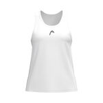 HEAD Tøj HEAD Club 25 Tanktop Pige-Hvid